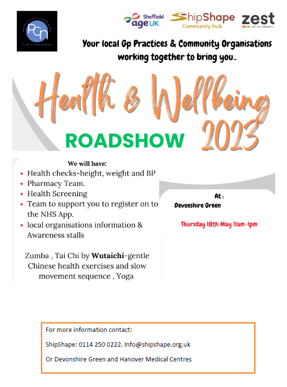 Health and Wellbeing Roadshow 2023